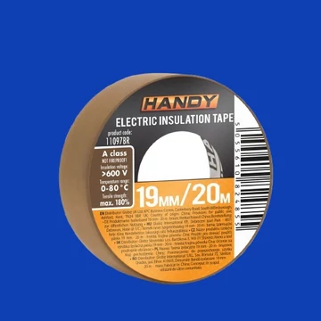 Handy szigetelő szalag 19x20 barna 20m 11097BR