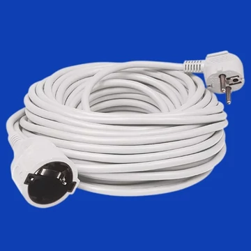 Fűnyíró hosszabbító lengő 30m FEHÉR MT 3x1,5mm2 NV 2-30/WH/1,5
