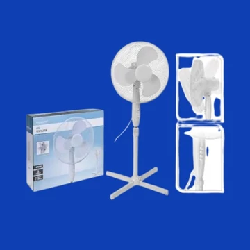 Excellent álló ventilátor fehér 40 cm 12763