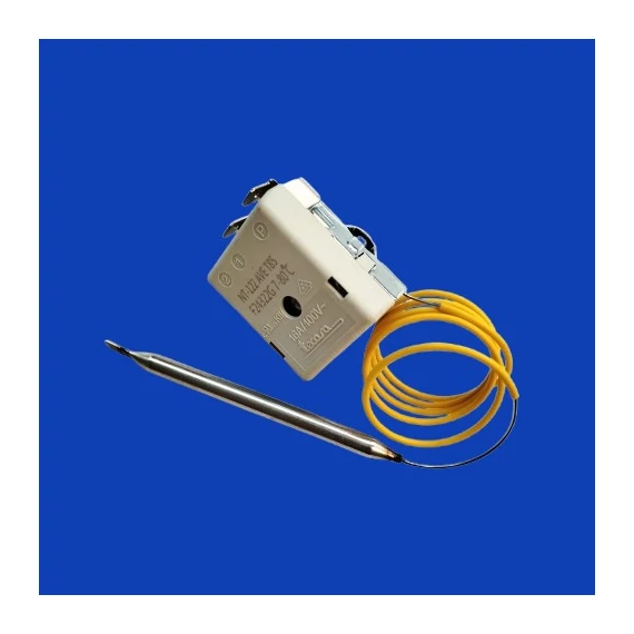 Bojler hőmérséklet szabályzó WY75F-C2 (2X28/90˙) / TECASA 7-80°C T85 6312040101
