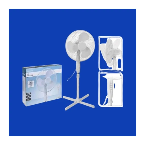Excellent álló ventilátor fehér 40 cm 12763
